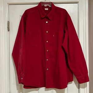 LEVI'S Red-Tab WPL-423 Long Sleeve Button Shirt Jacket